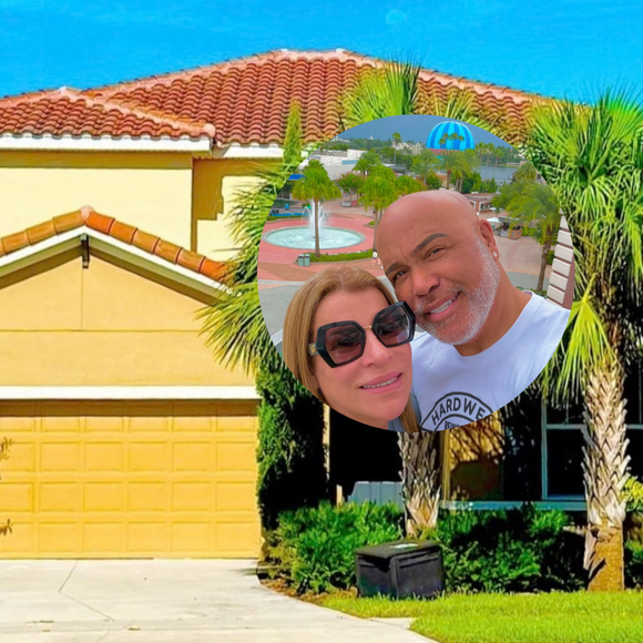 Com piscina estilo resort e localizado a 20 minutos de carro da Disney: dentro de condomínio de luxo, a mansão de Rick em Orlando tinha estilo clássico, área gourmet e sala com 2 ambientes