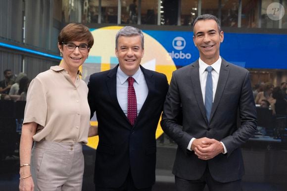 César Tralli assume o 'Jornal Nacional' e entrega a Roberto Kovalick o 'Jornal Hoje'