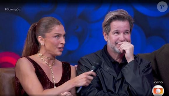 Grazi Massafera e Marilo Benício marcaram presença no 'Domingão com Huck' neste 19 de outubro de 2025