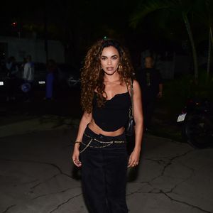 Giovana Cordeiro em festa de confraternização da novela 'Dona de Mim', da TV Globo