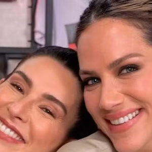 Segundo Fernanda Paes Leme, não houve uma super briga com o casal, e sim um afastamento