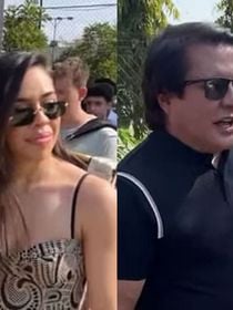 Dupla de Gian, Giovani comemora aniversário de mãos dadas com suposta amante após esposa revelar traição: 'Levou uma mulher para nossa casa'