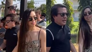 Dupla de Gian, Giovani comemora aniversário de mãos dadas com suposta amante após esposa revelar traição: 'Levou uma mulher para nossa casa'