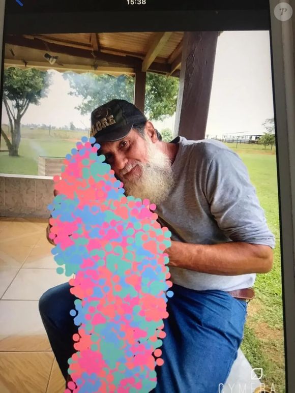 Em Eldorado, Paulo Cupertino usava barba branca comprida e trabalhava na criação de gados na zona rural