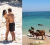 O hotel de luxo na Indonésia onde Alessandra Ambrósio ficou noiva: coração de pétalas, cavalos no mar e diárias de até R$ 80 mil