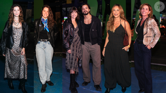 Animal print, xadrez e courofoi parte de look de Paolla Oliveira, Agatha Moreira, Nathalia Dill e mais famosos no show de Marisa Monte