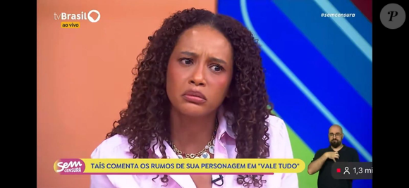 Em entrevista ao Sem Censura, Taís Araújo desabafou sobre interpretar Raquel em Vale Tudo, criticou alterações na essência da personagem e falou sobre os bastidores com Bella Campos