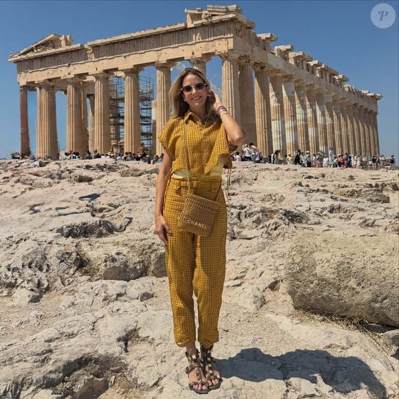 Ticiane Pinheiro arrasa nos look em viagem pela Grécia