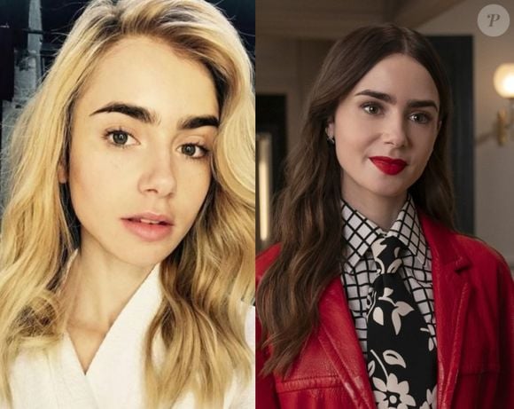 Lily Colins, a estrela de 'Emily em Paris', já foi super loira