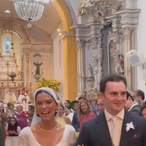 Fotos e vídeos do casamento de Theresa Fonseca e Gustav von Fürstenberg foram publicados por famosas nas redes sociais