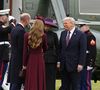 Durante uma recepção oficial no Reino Unido nesta quarta-feira (17), o presidente dos Estados Unidos, Donald Trump, protagonizou um momento curioso com a princesa de Gales, Kate Middleton.