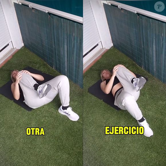 Exercício para aliviar dor lombar: essa espécie de abdominal alternando as pernas promove maior mobilidade para sua coluna.