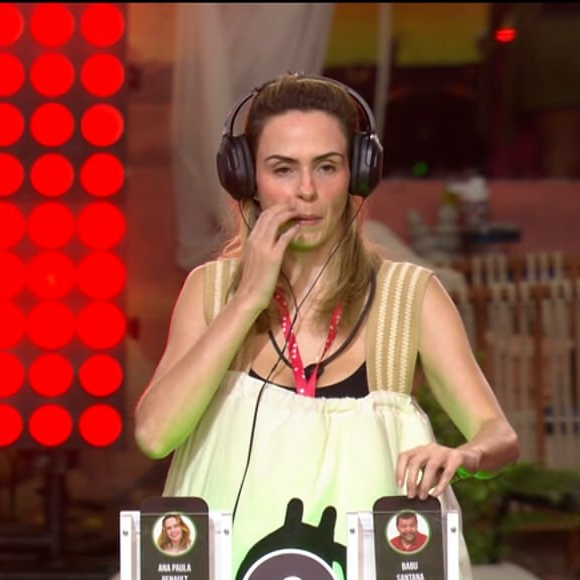 Ana Paula Renault protagonizou momento hilário contra Babu Santana no Sincerão do 'BBB 26'