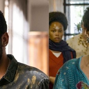 Celina (Malu Galli) vai para a cama com Olavo (Ricardo Teodoro) e assume romance na novela Vale Tudo