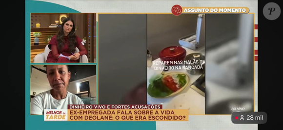Denise Bastos diz que Kaique Bezerra questionou desaparecimento de dinheiro vivo guardado em imóvel da família