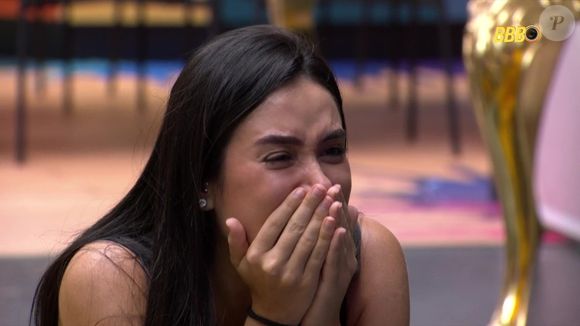 Jordana gritou e chorou ao ver Milena reencontrar a mãe no BBB 26