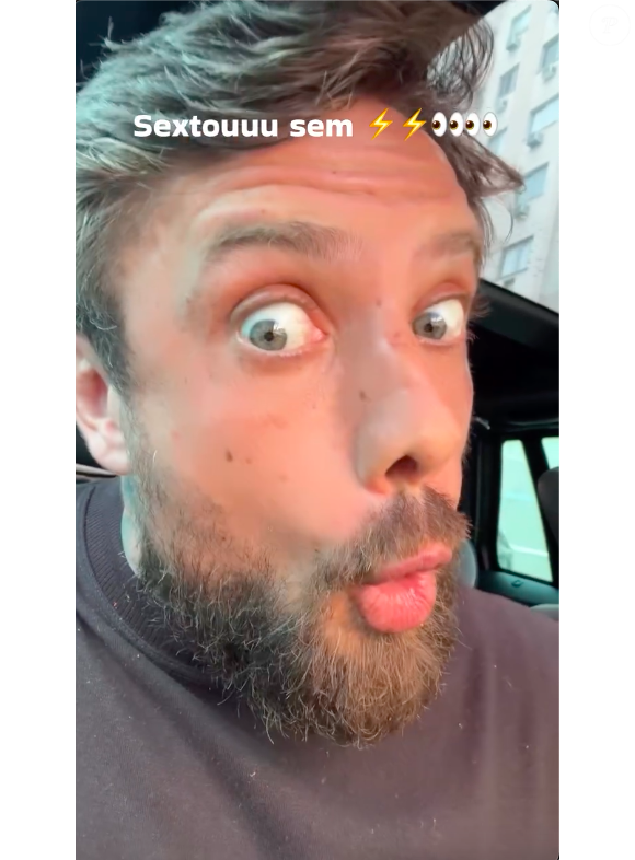 Rafael Cardoso refletiu sobre a ânsia de aproveitar o fim de semana em um novo vídeo publicado no Instagram