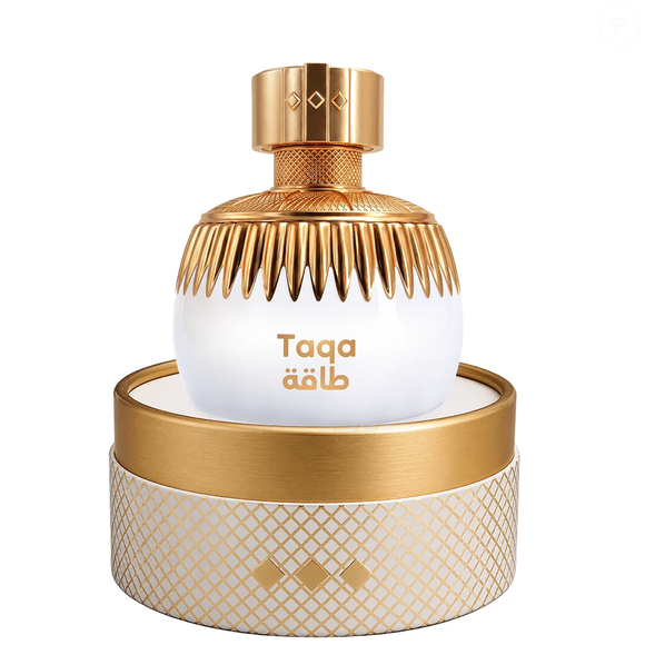 Por R$ 259,90, o Taqa (Mawwal) traz um buquê branco de jasmim, tuberosa e jasmim da Índia, criando uma proposta floral e luminosa para quem valoriza leveza, naturalidade e sofisticação