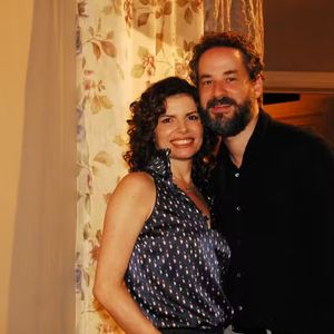 Aqui, em 2008, Débora Bloch estava nos bastidores da série 'Queridos Amigos'