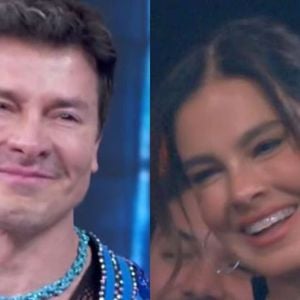 Rodrigo Faro se emocionou com Vera Viel neste domingo, 24 de agosto de 2025