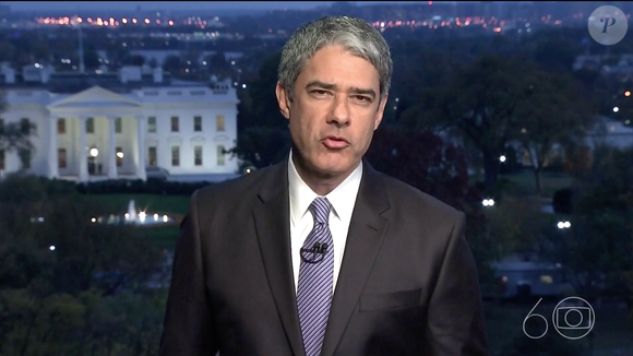 Depois do cabelo grisalho, William Bonner fez mais uma importante mudança em seu visual