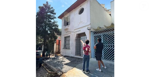 Casa de Daphne Bozaski, a Lucélia da novela 'Três Graças', passa por reformas