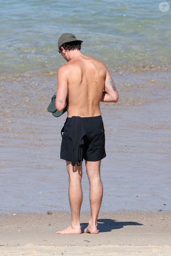 Internautas apostaram que as marcas nas costas de Shawn Mendes foram feitas por Bruna Marquezine