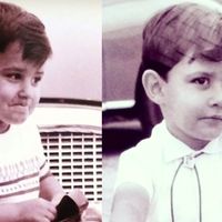 Há quase 60 anos, esse pequeno bochechudo adorava caretas; hoje é famoso na TV Globo e tem uma das saudações mais marcantes do jornalismo