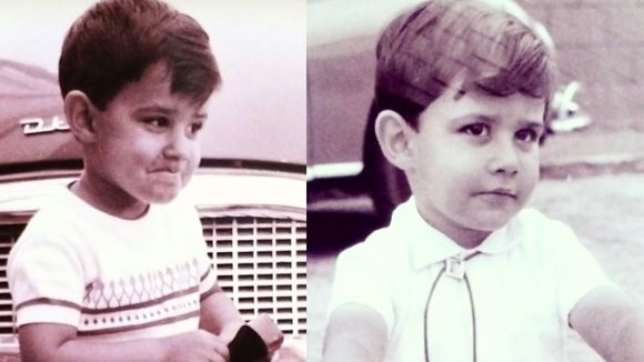 Há quase 60 anos, esse pequeno bochechudo adorava caretas; hoje é famoso na TV Globo e tem uma das saudações mais marcantes do jornalismo