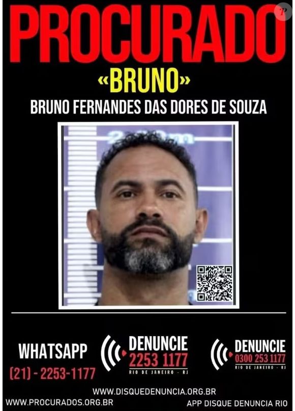 Ex-goleiro do Flamengo Bruno Souza está foragido desde março de 2026 após violar a condicional por ter assistido jogo de seu antigo clube