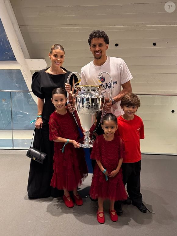 Filho caçula do casal, Filippo nasceu recentemente e tem o mesmo nome do filho de Lucas Paquetá