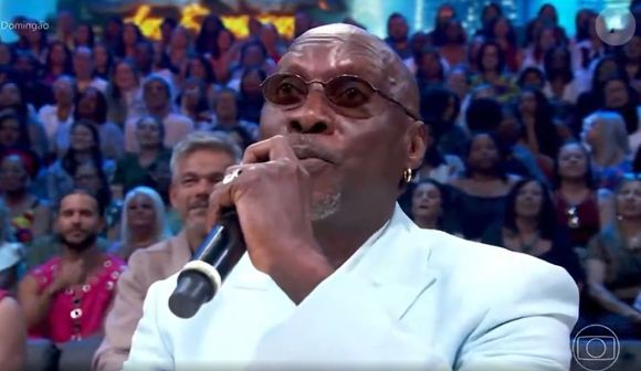 A plateia do 'Domingão' criticou a decisão de Zebrinha de tirar pontos por causa da lesão de Otaviano Costa