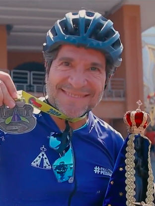 A lição de Daniel aos 58 anos: cantor percorreu 318 km de bike por motivo de fé