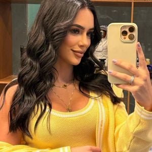 Grávida, Bruna Biancardi está na reta final de sua segunda gestação (Mel).