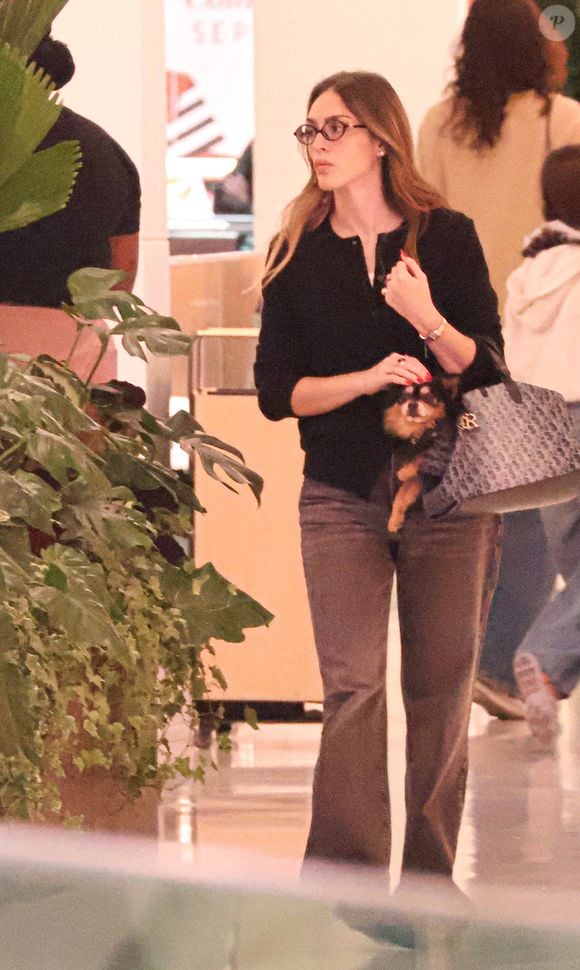 Isabelle Drummond chamou atenção durante um passeio em um shopping da Zona Sul do Rio de Janeiro ao carregar o cachorro Moysés dentro de uma bolsa Dior avaliada em quase R$ 20 mil. O visual da atriz ainda incluía uma sandália Hermès e reforçou a tendência do luxo silencioso