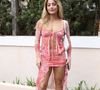 Bruna Griphao apareceu com um conjunto estampado rosa
