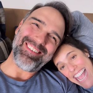 Em publicações nas redes sociais, Tadeu Schmidt não esconde o amor e a admiração pela esposa Ana Cristina.