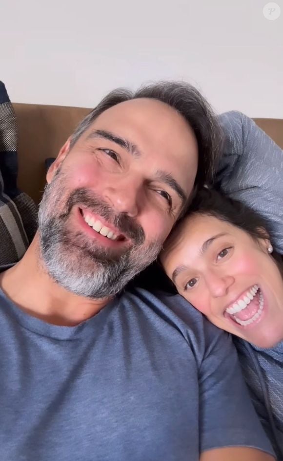 Em publicações nas redes sociais, Tadeu Schmidt não esconde o amor e a admiração pela esposa Ana Cristina.