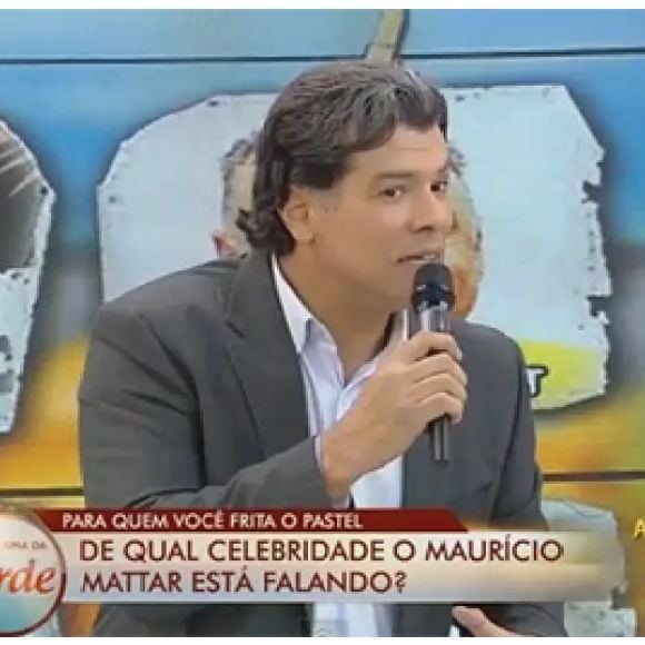 Com cabelo grisalho e mais comprido, Maurício Mattar fez parte do elenco da novela 'Dona Xepa', na Record TV