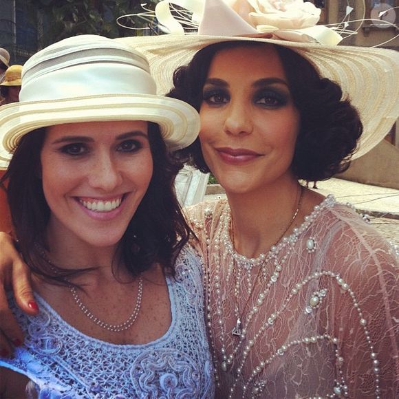 Fernanda Pontes ao lado de Ivete Sangalo no remake de 'Gabriela'
