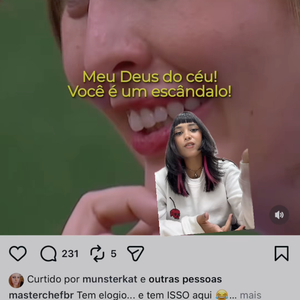 "Vergonha alheia... meu Deus... inveja? Kkkkk deplorável", disparou Henrique Fogaça. A publicação foi apagada pouco depois