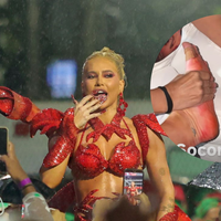 'Me faria desistir do Carnaval': Virgínia Fonseca choca ao mostrar pés em carne viva após ensaio técnico debaixo de chuva. 'Socorro'