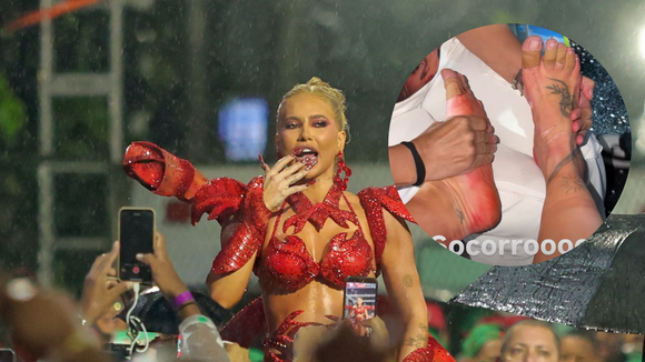 Virgínia Fonseca revela ferimentos graves nos pés após ensaio da Sapucaí sob chuva; influenciadora pede ajuda