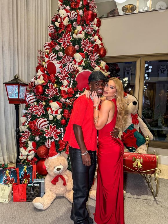 Natal dos famosos: Virgínia comemora primeiro Natal com o novo namorado, o jogador Vinícius Júnior