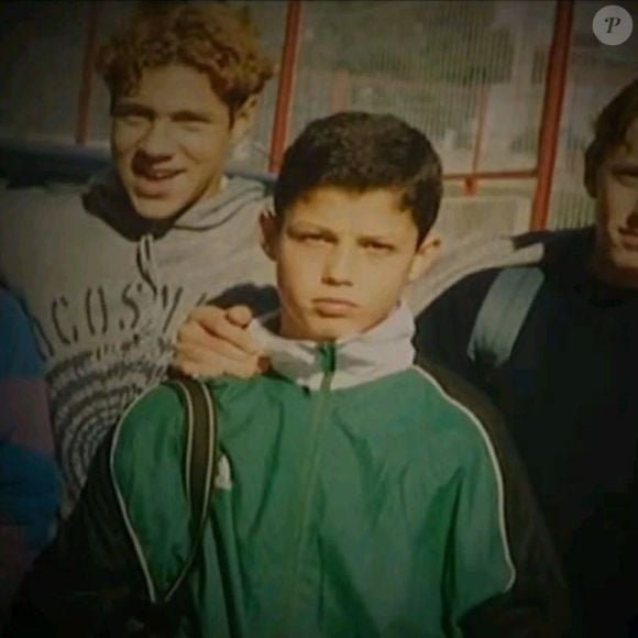 Ainda nas categorias de base, Cristiano Ronaldo já mostrava seu grande potencial no esporte