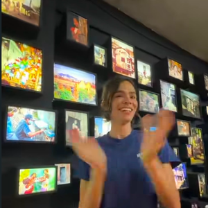 A comemoração do aniversário de Bruna Marquezine aconteceu na Casa Amarela Providência, projeto social dedicado à arte, cultura e educação no Morro da Providência