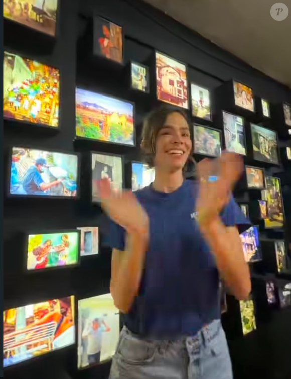A comemoração do aniversário de Bruna Marquezine aconteceu na Casa Amarela Providência, projeto social dedicado à arte, cultura e educação no Morro da Providência