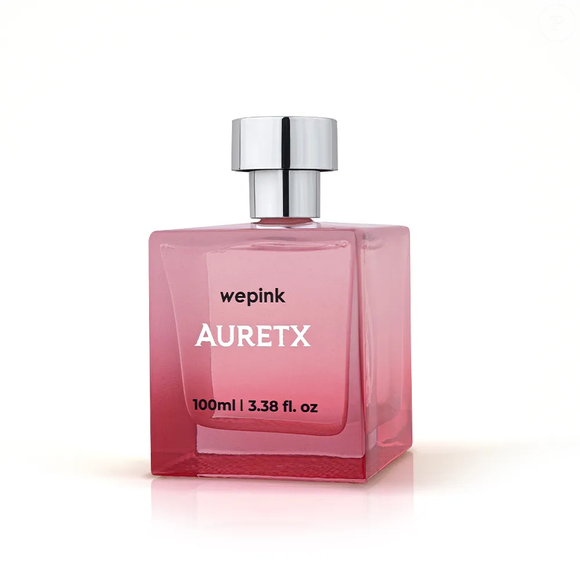Segundo a proposta da Wepink, o Auretx entrega uma fragrância intensa e delicada ao mesmo tempo, sendo apontado como semelhante ao Coach Wild Rose e conquistando quem procura um 'cheiro de rica' por menos de R$ 100