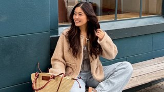 Os novos New Balance cor de manteiga queimada com detalhes 'cor de torrada' que melhor combinam com casaco de chuva