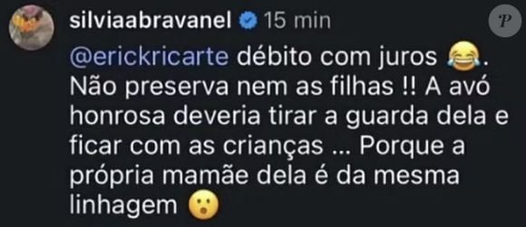 Silvia Abravanel pediu que Poliana Rocha exigisse a guarda dos filhos de Virgínia com Zé Felipe devido à postura da influenciadora